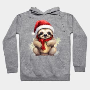 Christmas Sloth Hoodie